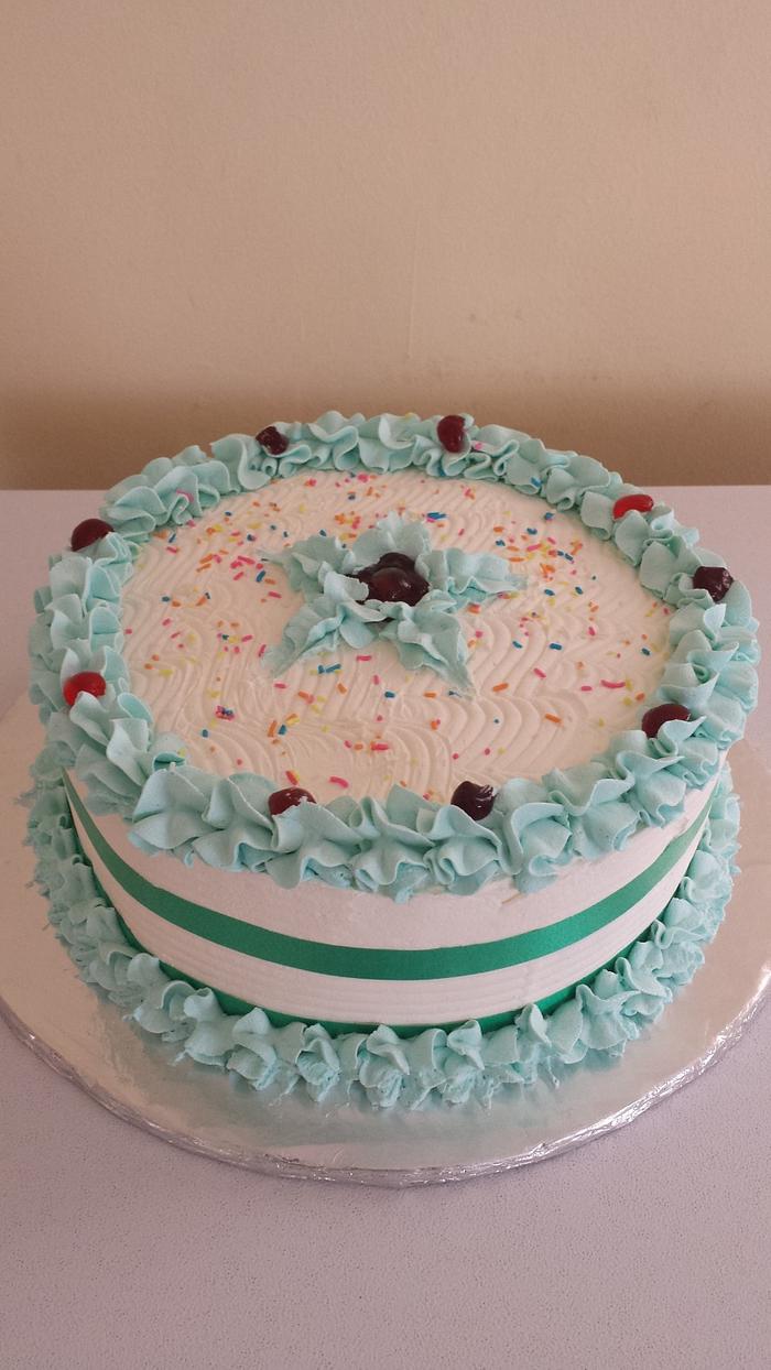 first cake