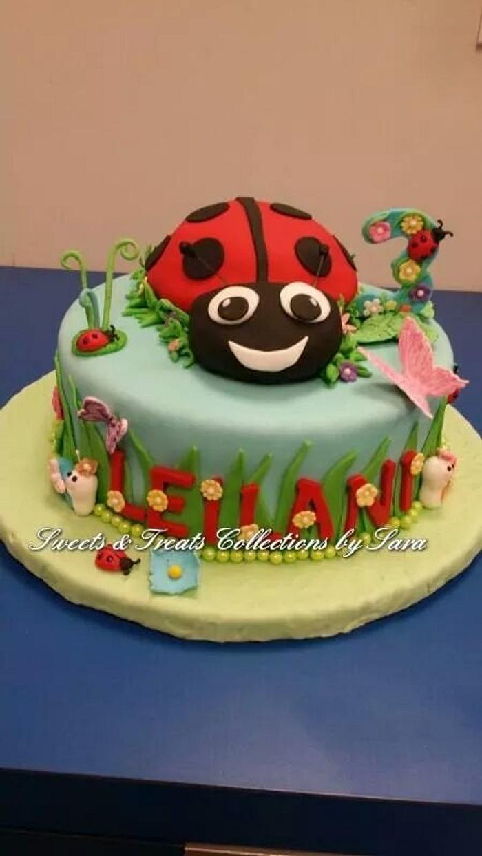 lady bug cake