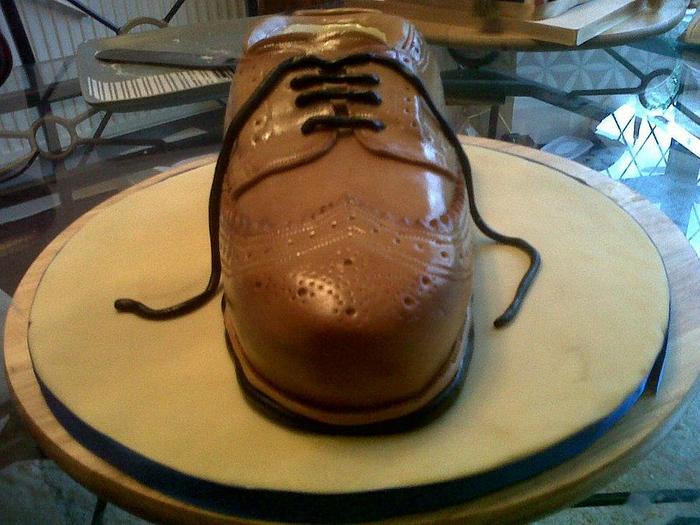 Brown Leather brogue