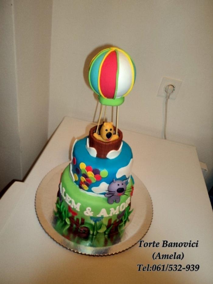 balloon cake