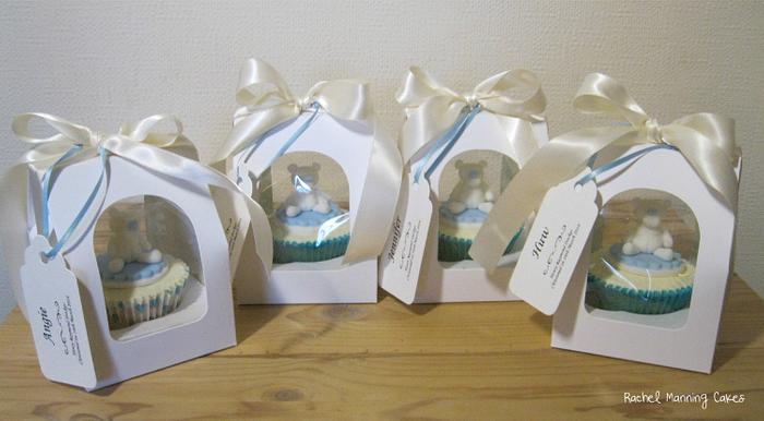 Christening Cupcakes - gifts for the Godparents