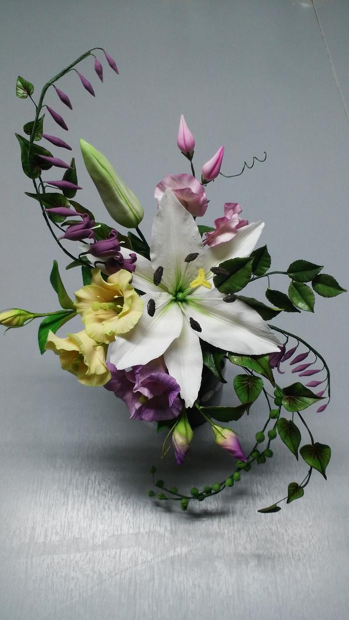 Bouquet with lily