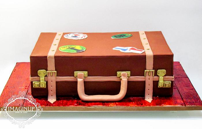 Luggage Cake