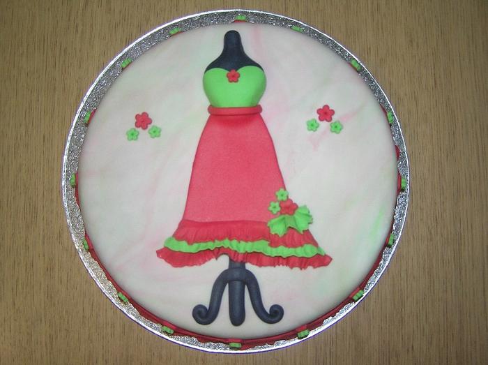 Summer Dress Cake