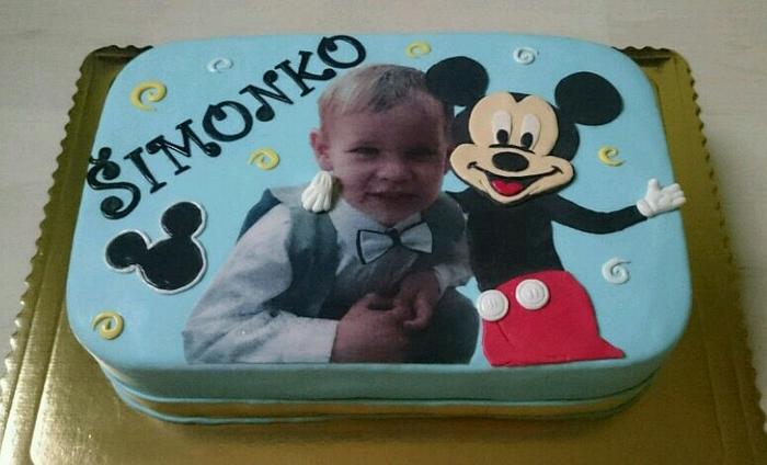 Birthday cake for boy