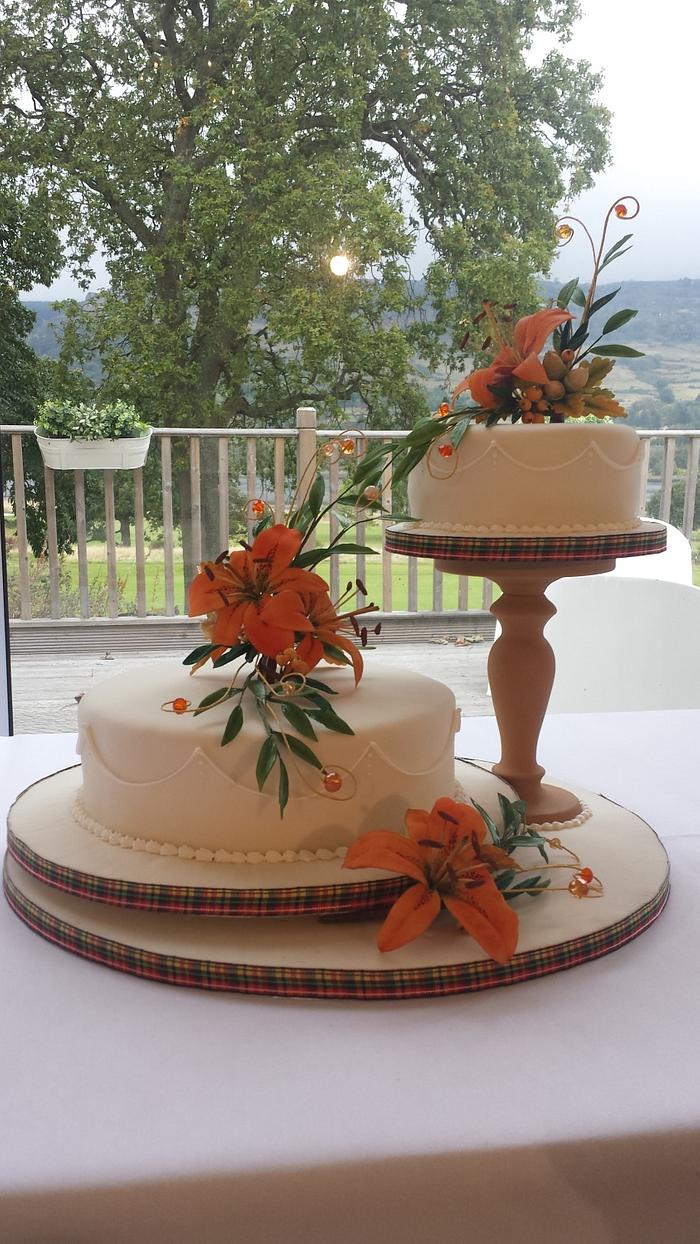 Scottish Baking Awards 2014 Winning Sugarcraft Cake