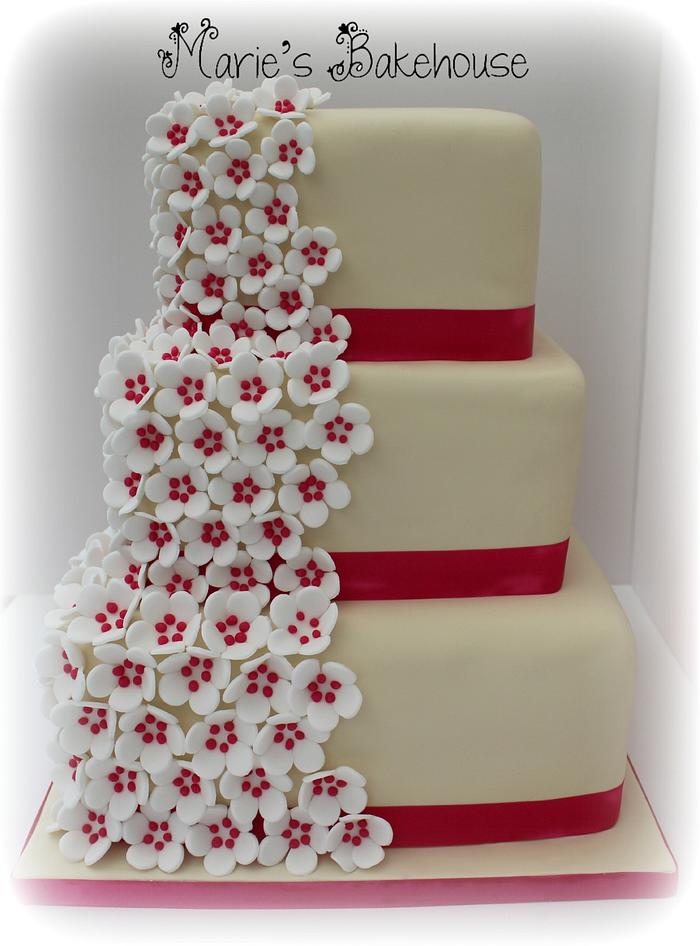 Wedding cake for Helen and James