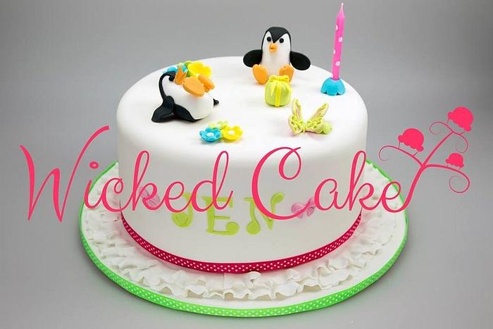 Penguin cake