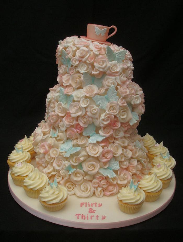 Chantal's Flirty @ 30 Birthday Cake