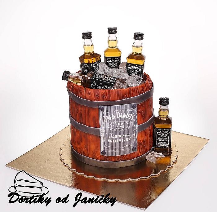 Jack Daniel's cake