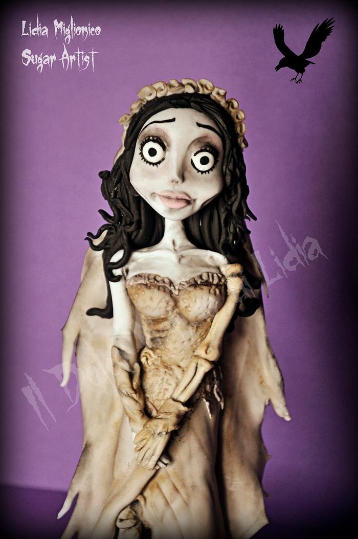 The Corpse Bride .La Sposa Cadavere - Decorated Cake - CakesDecor