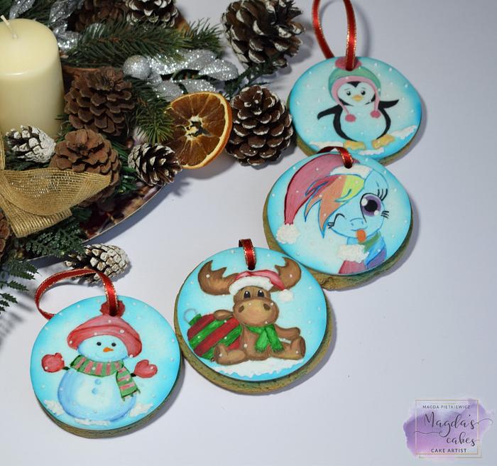 Christmas cookies for children - Decorated Cookie by - CakesDecor