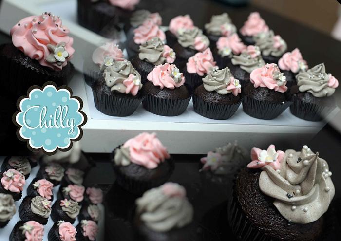 Cuppies: Pink & grey themed color
