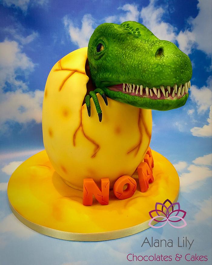Dino Egg cake