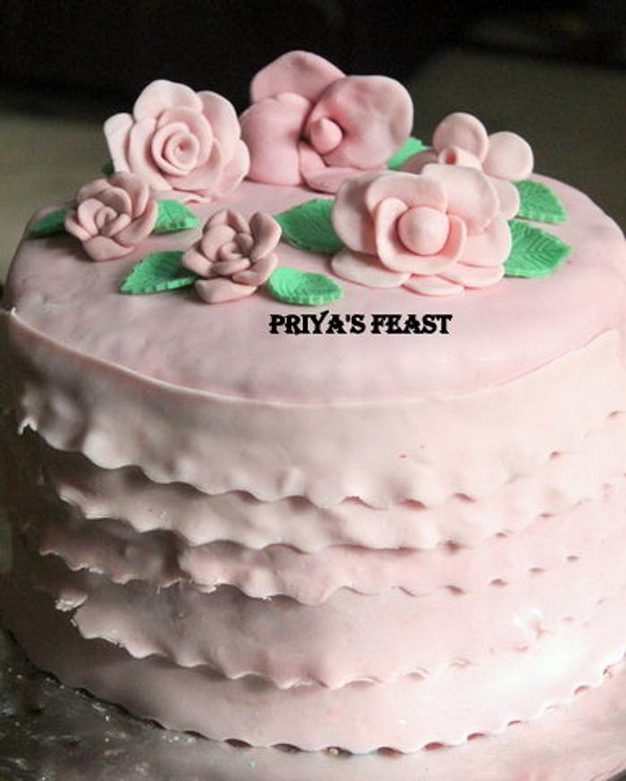 Rose cake