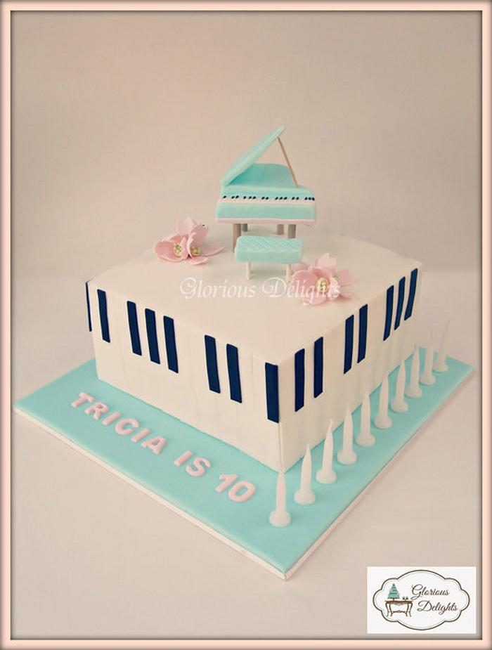 Piano Cake 