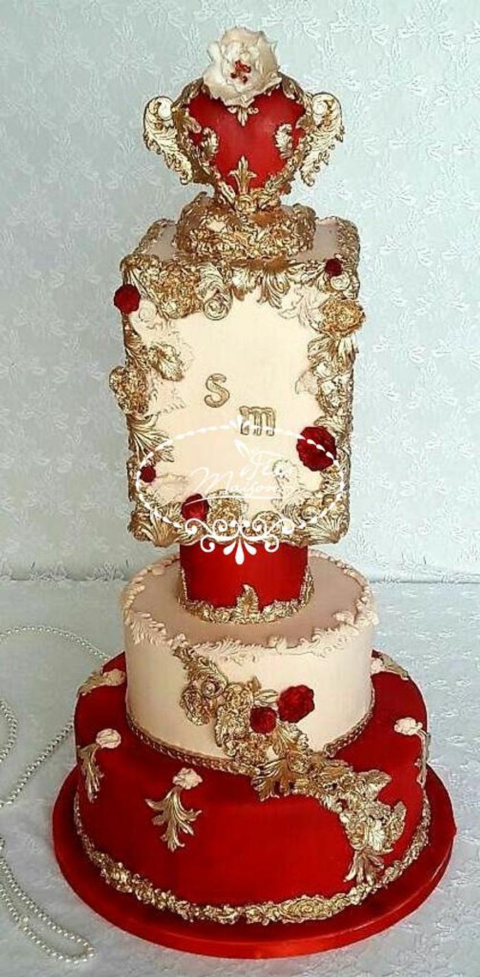 Majestic Wedding Cake 