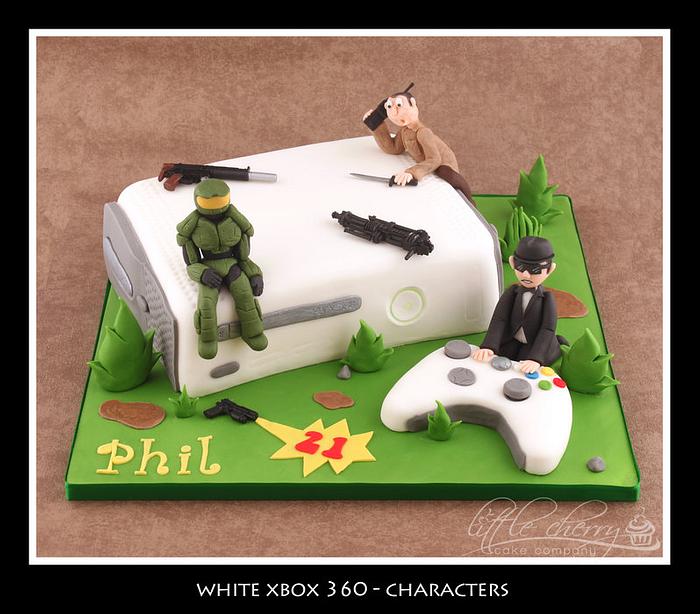 Xbox with Characters