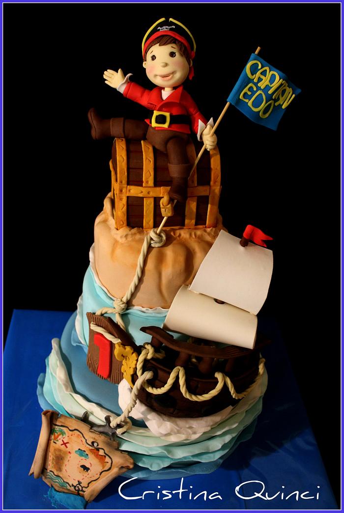 Baby Pirate cake