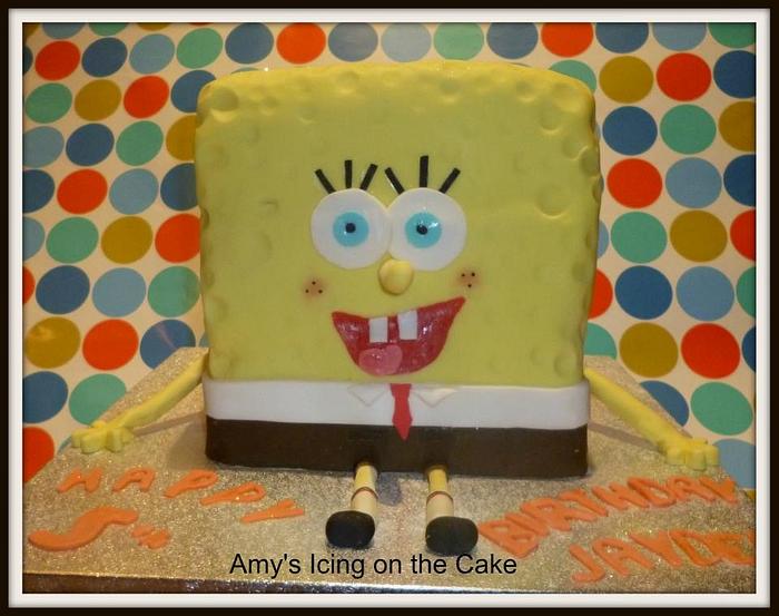 Spongebob Squarepants Themed Cake