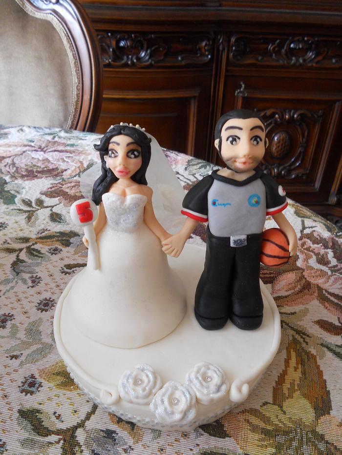 cake topper wedding 