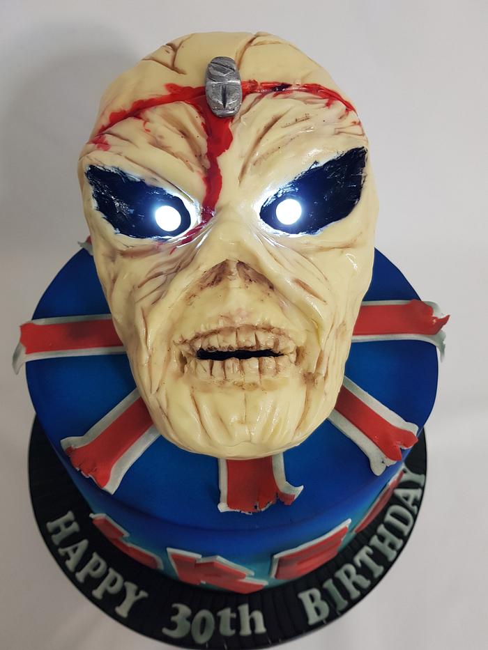 Iron Maiden cake