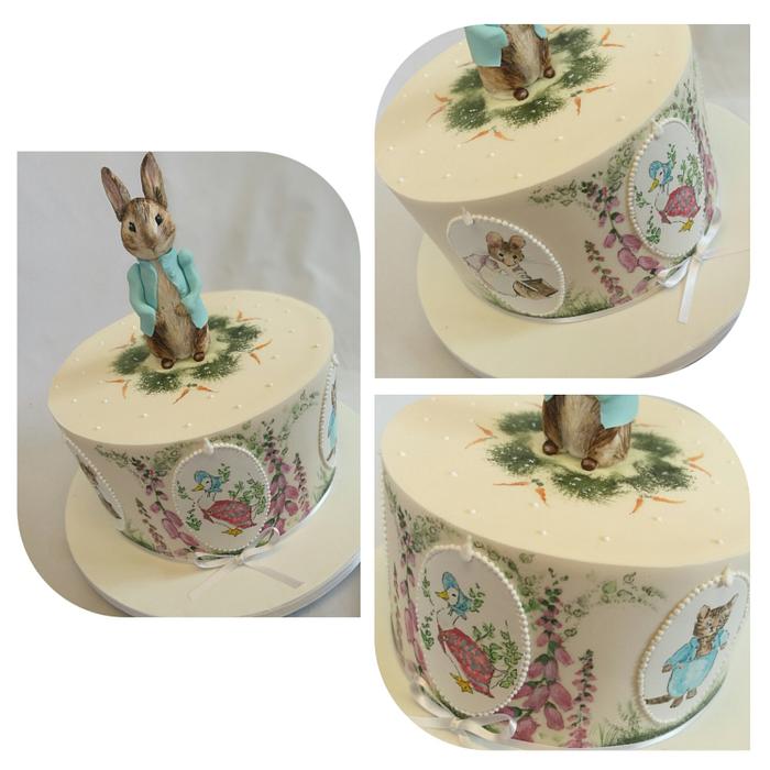 Beatrix Potter cake 