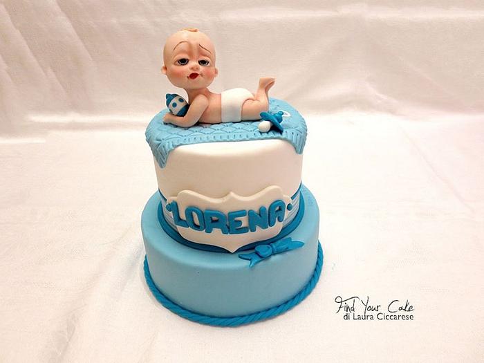 Baby Boss cake topper