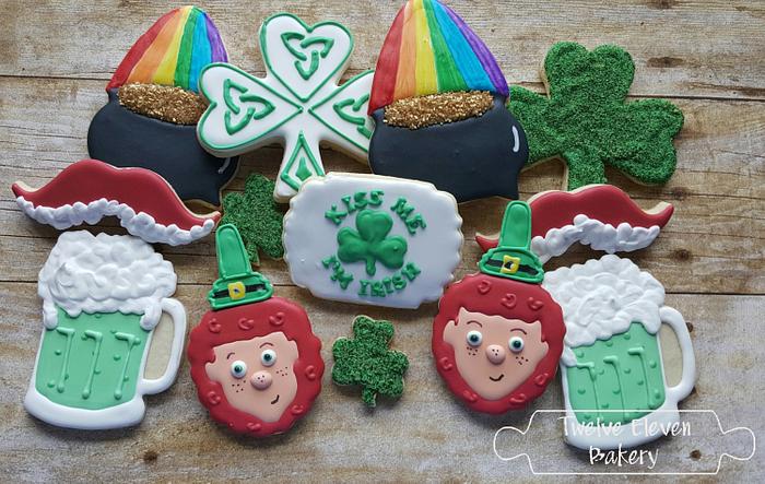 St. Patrick's Day cookies 