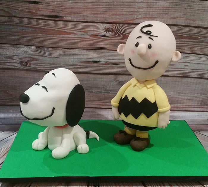 Charlie Brown and Snoopy!