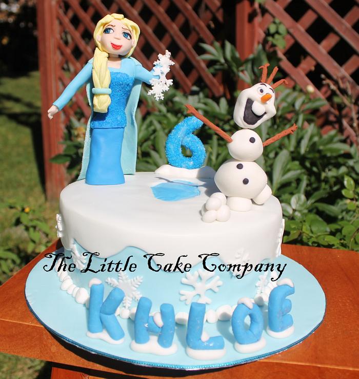 Yet another Frozen cake :)