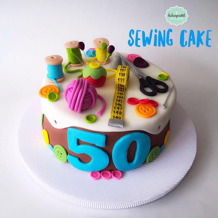 Torta Costurera - Sewing Cake