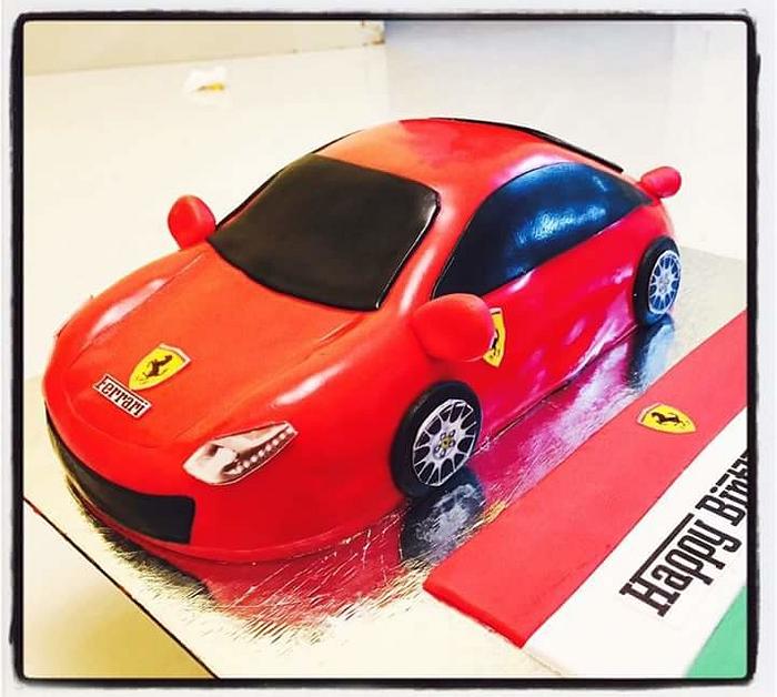 3D Ferrari Cake