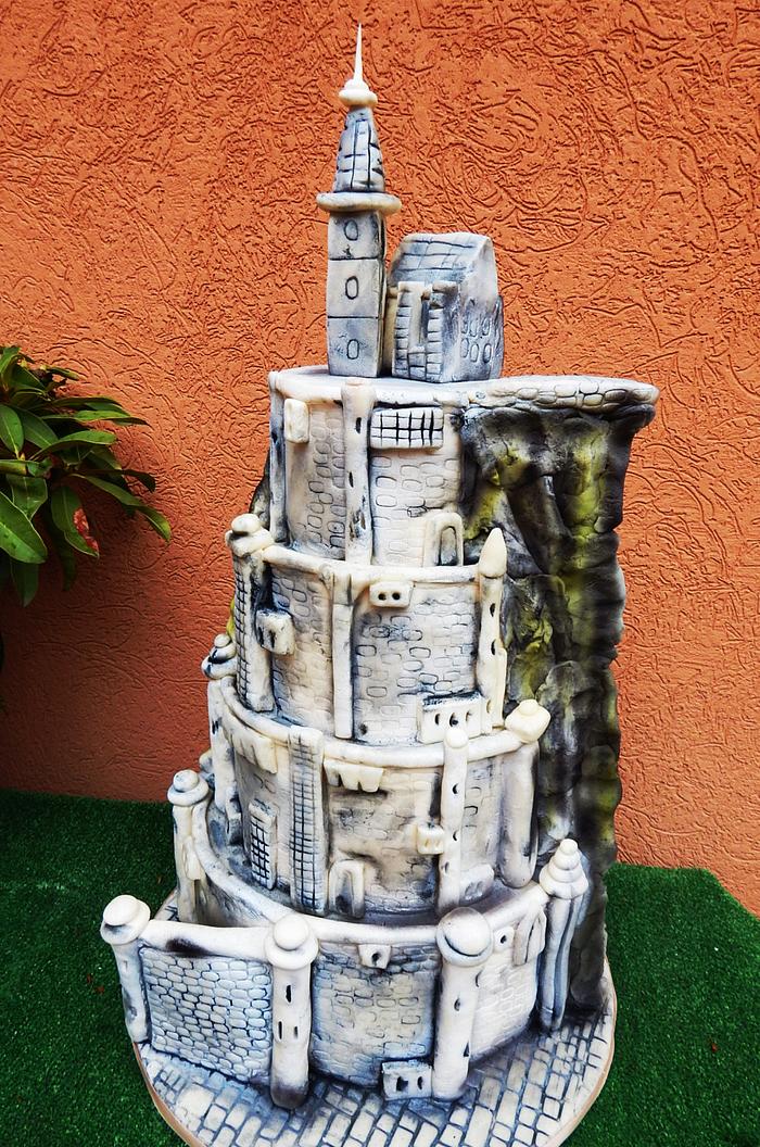 Minas Tirith wedding caka