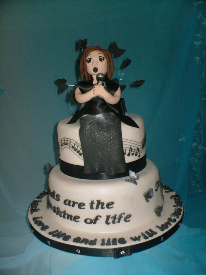 Fabulous Forty Birthday cake