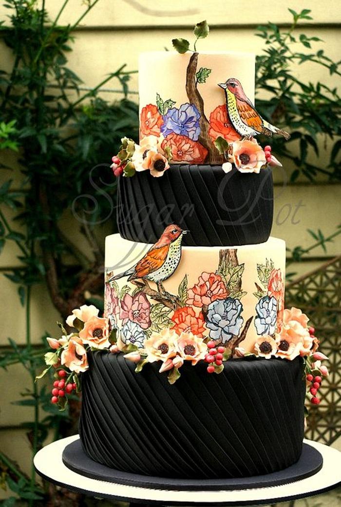 38 of the Prettiest Floral Wedding Cakes