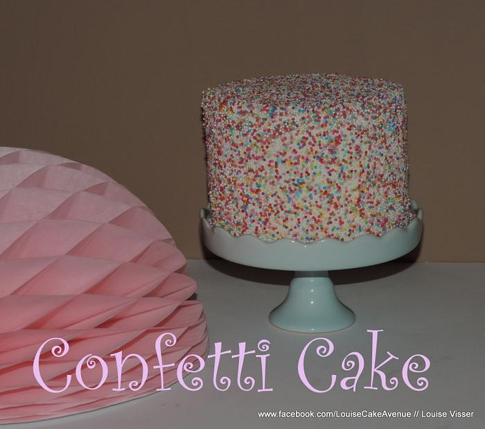 Confetti cake