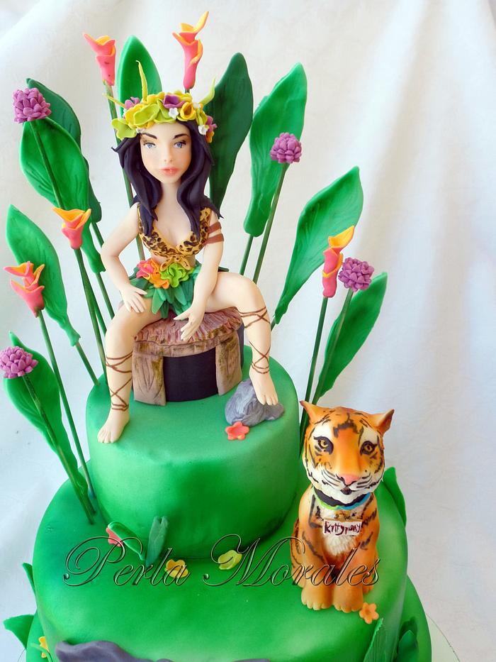 How adorable is this #KatyPerry birthday cake that i had made for my d... |  TikTok