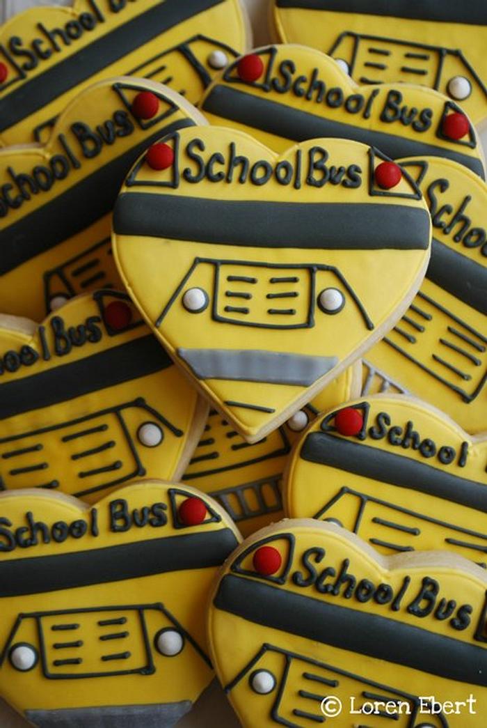 School Bus Cookies!