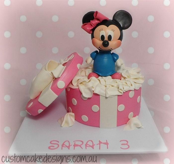 Minnie Plush Toy Cake