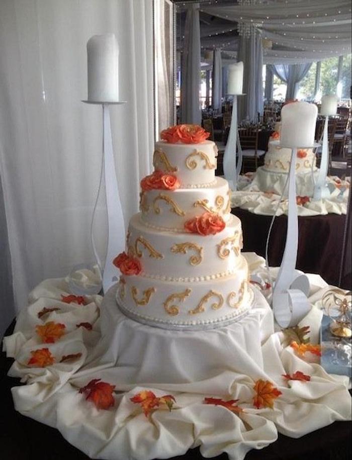 Wedding Cake by Roscoe Bakery