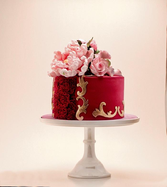 Floral Cake for Mariana