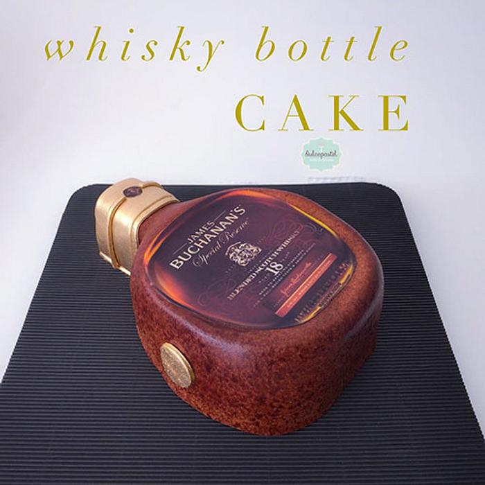 Torta Botella de Whisky, Whisky bottle cake