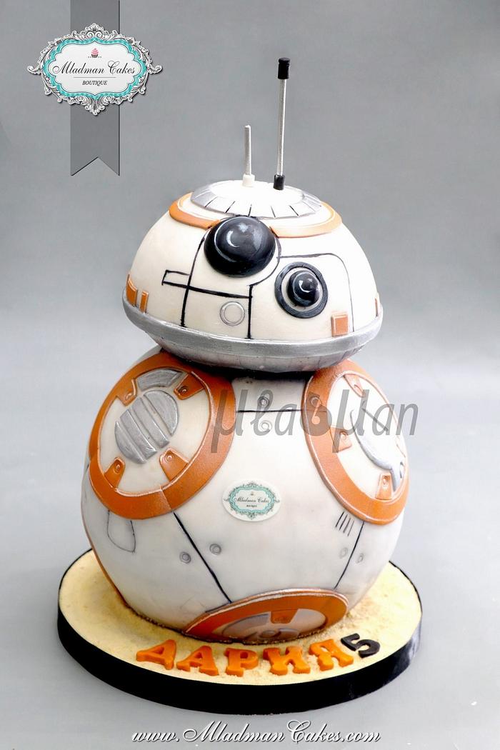 BB8 3D Cake