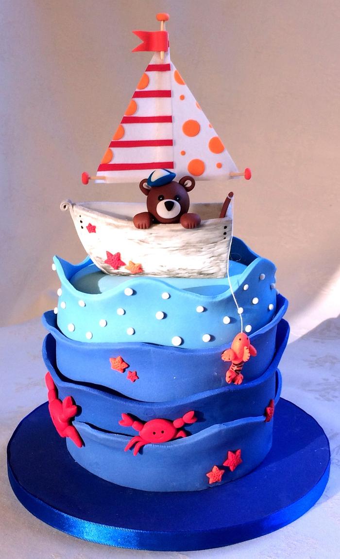 Sailor Teddy Cake