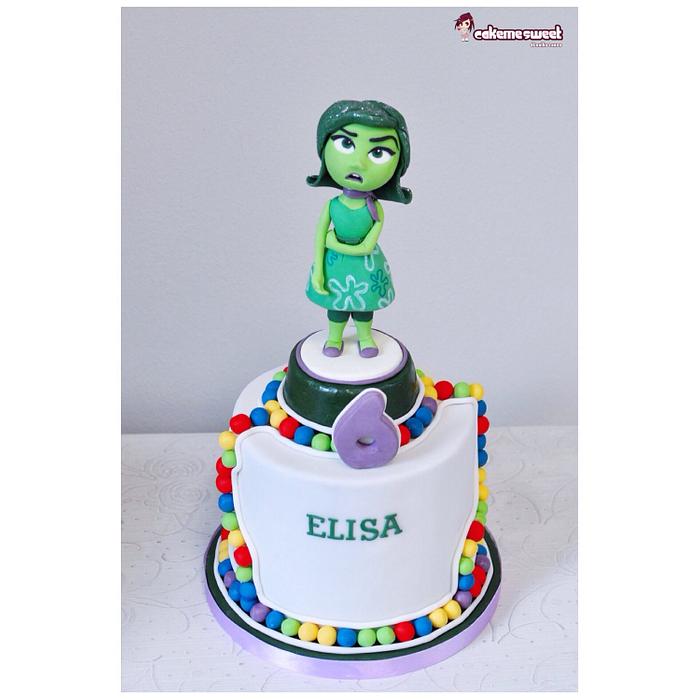 Insideout disgust cake