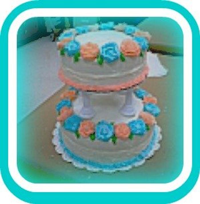 Wilton Course 4 Wedding Cake