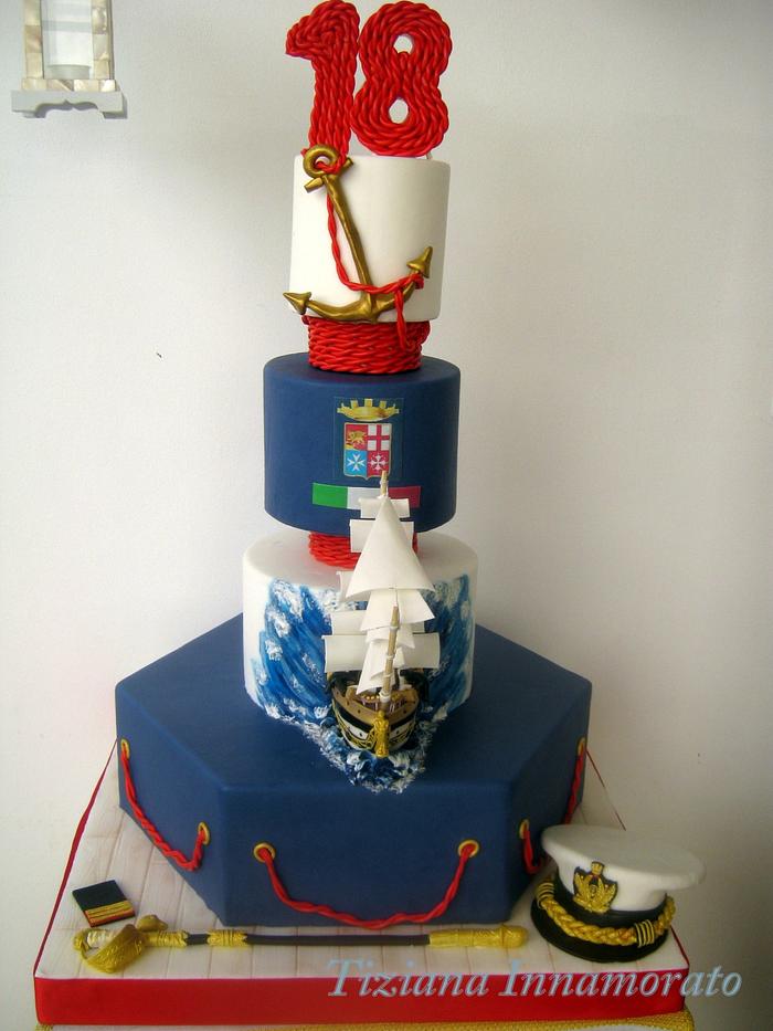 Marine cake