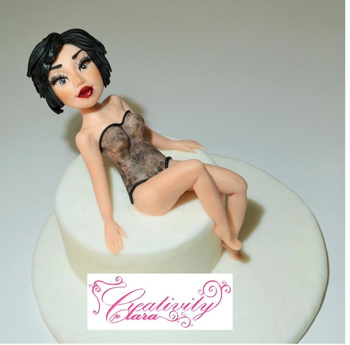 sexy lady cake 