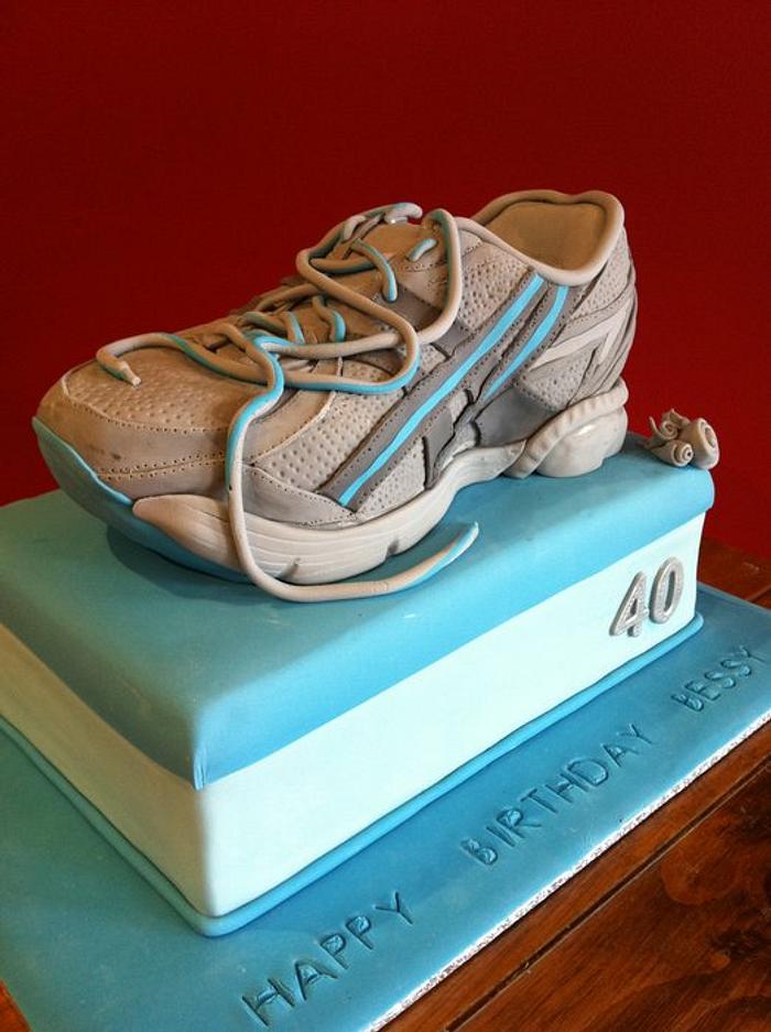 Jordan Shoe Design Cake
